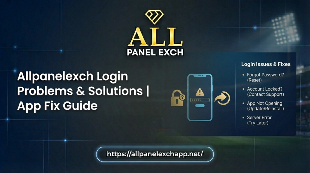 Allpanelexch Login Problems & Solutions App Fix Guide