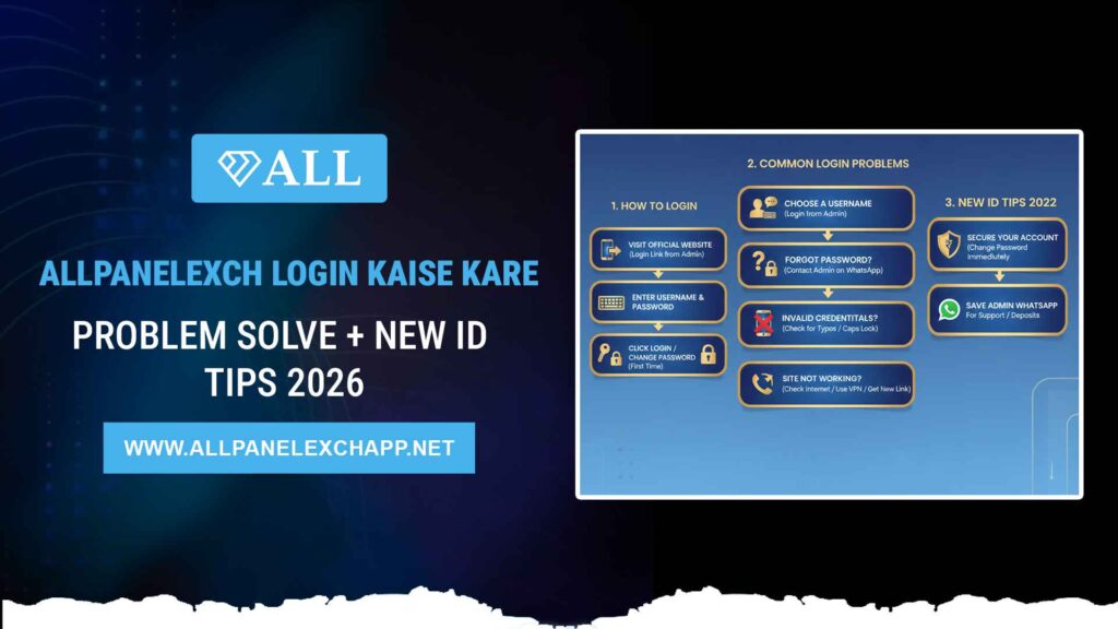 Allpanelexch Login Kaise Kare | Problem Solve + New ID 2026