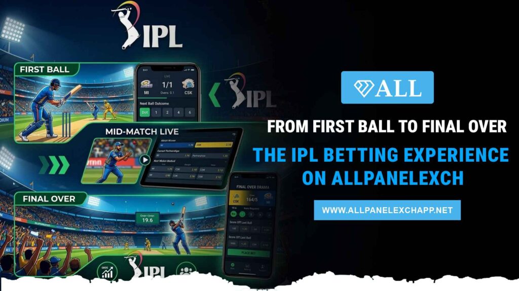 IPL betting experience on Allpanelexch app with live odds and real-time cricket match insights
