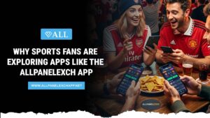 Sports fan using AllPanelExch app on smartphone for live match updates and multi-sport access