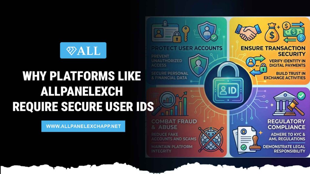 Why Platforms Like AllPanelexch Require Secure User IDs